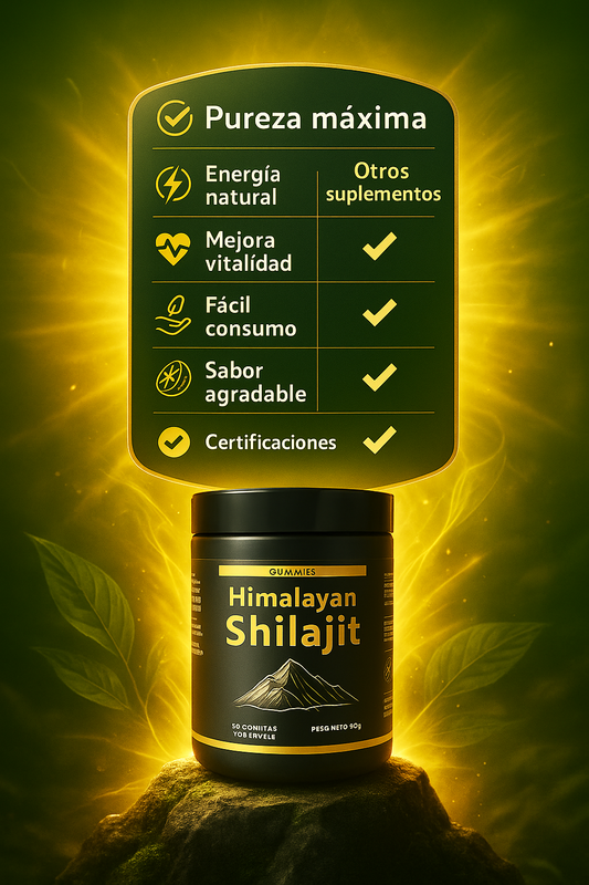 Shilajit Vital Gummies - Energía Ancestral en Cada Bocado